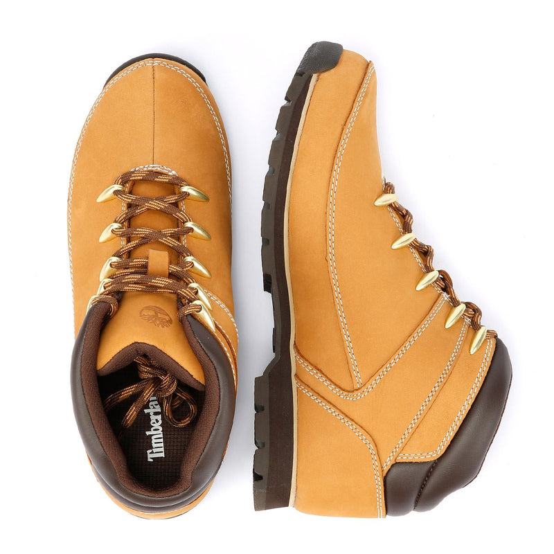 Timberland Euro Sprint Mid Lace Leather Men's Wheat Boots