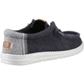 HEYDUDE Wally Jute Jute Men's Black/Granite Grey Moccasins Shoes