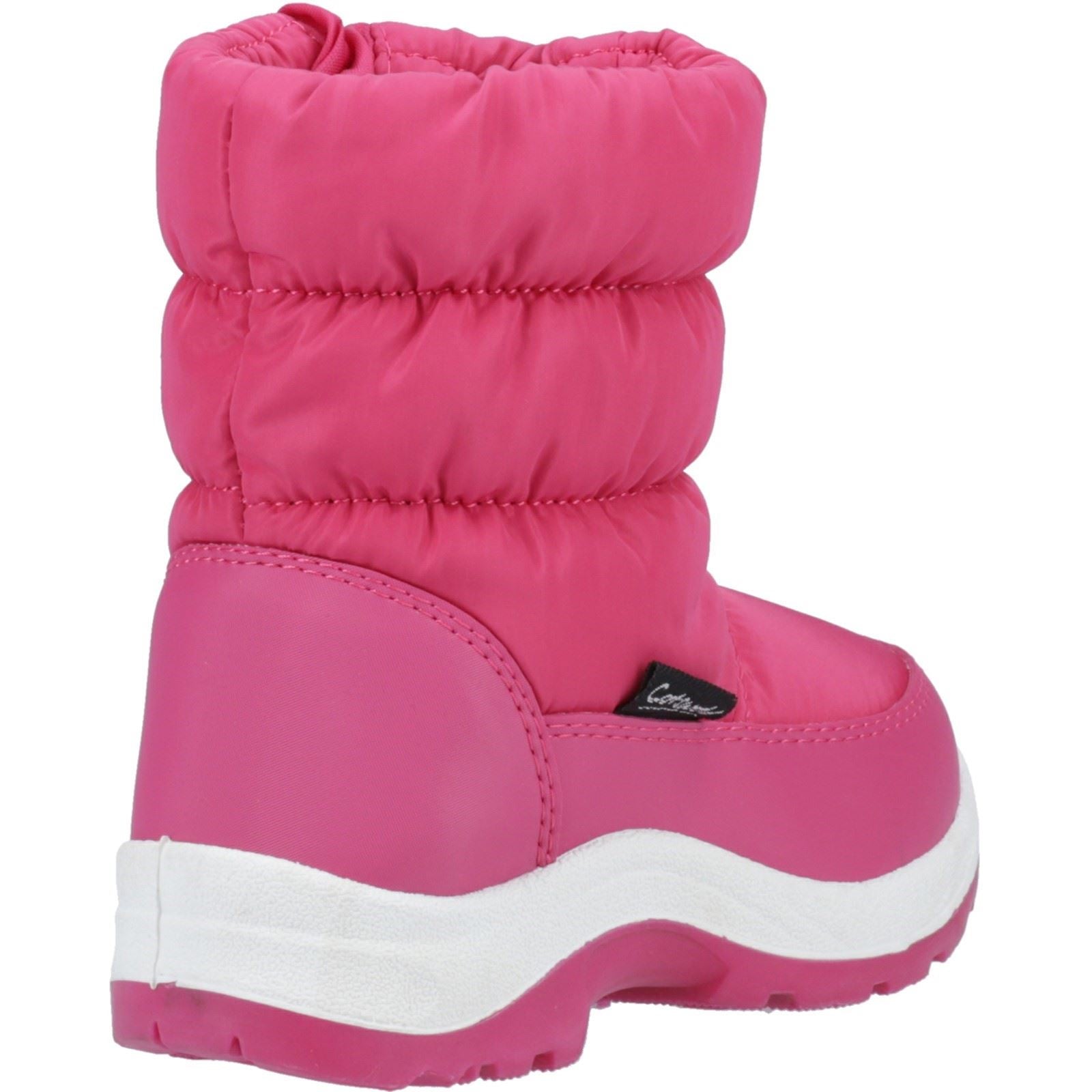 Cotswold Tirely Textile Women's Pink Wellington Boots