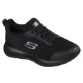 Skechers Workwear Squad SR Textile Women's Black Safety Sneakers