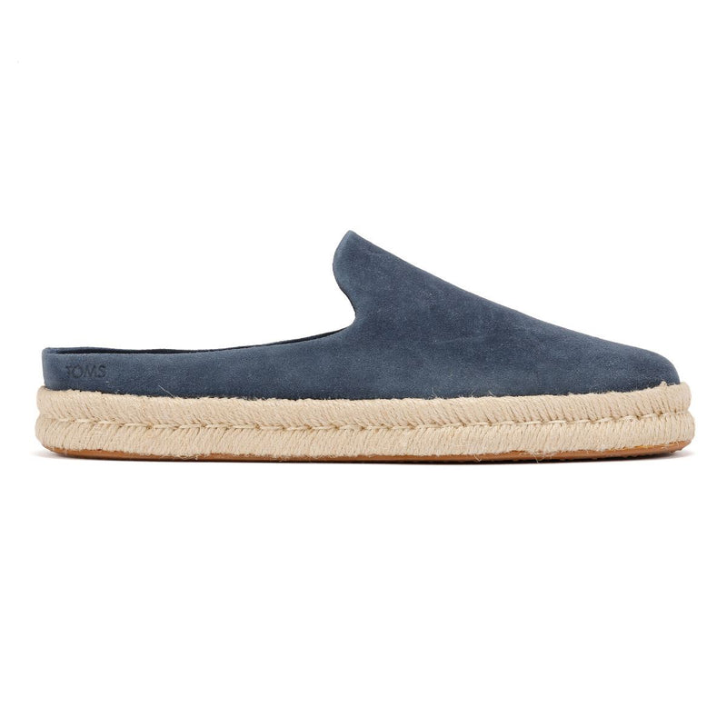 TOMS Santiago Suede Men's Navy Mules