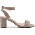 Dune Meye Synthetic Women's Rose Gold Heels