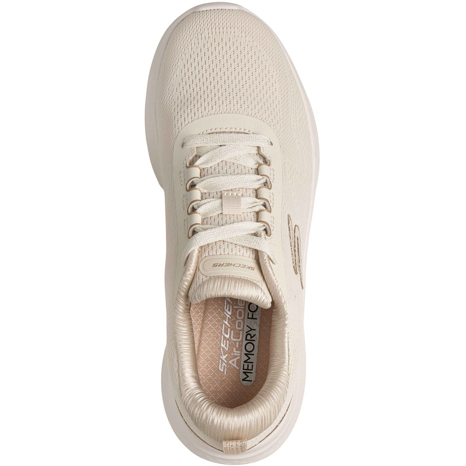 Skechers Skech-Lite Pro 2.0 Polyester Women's Natural/Gold Sneakers