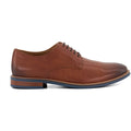 Dune Stanley Leather Men's Tan Lace-Up Shoes