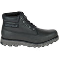 Caterpillar Founder Nubuck Leather Men's Black Ankle Boots