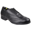 Hush Puppies Kada Junior Girls Black Leather Brogues