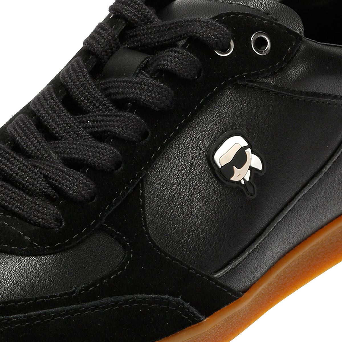 Karl Lagerfeld Kandidate NFT Leather Women's Black Sneakers