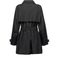 Geox W SOLEIL Women's Black Trench Coat