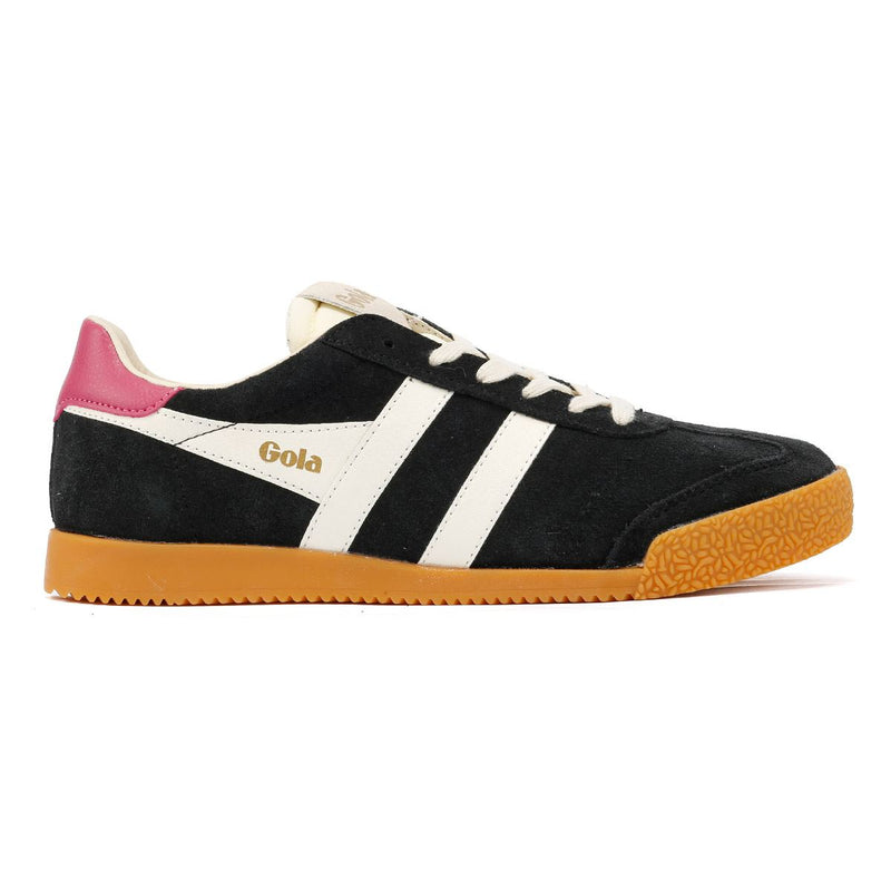 Gola Elan Suede Women's Black/White Sneakers
