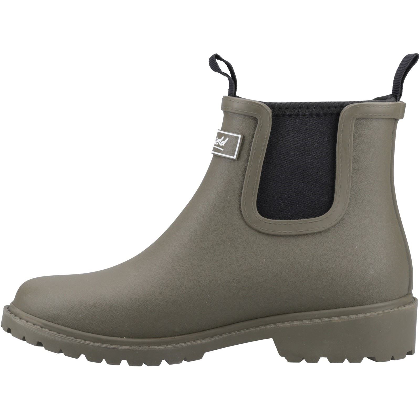 Cotswold Barton Synthetic Women's Khaki Wellington Boots
