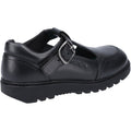 Hush Puppies Kerry Senior Leather Girls's Black Shoes