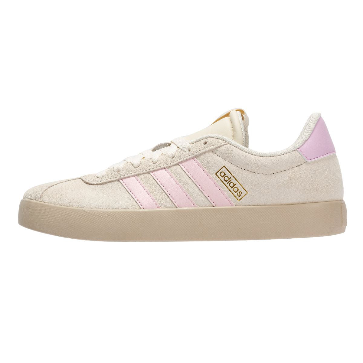 Adidas VL Court 3.0 Women's Beige/Pink Sneakers