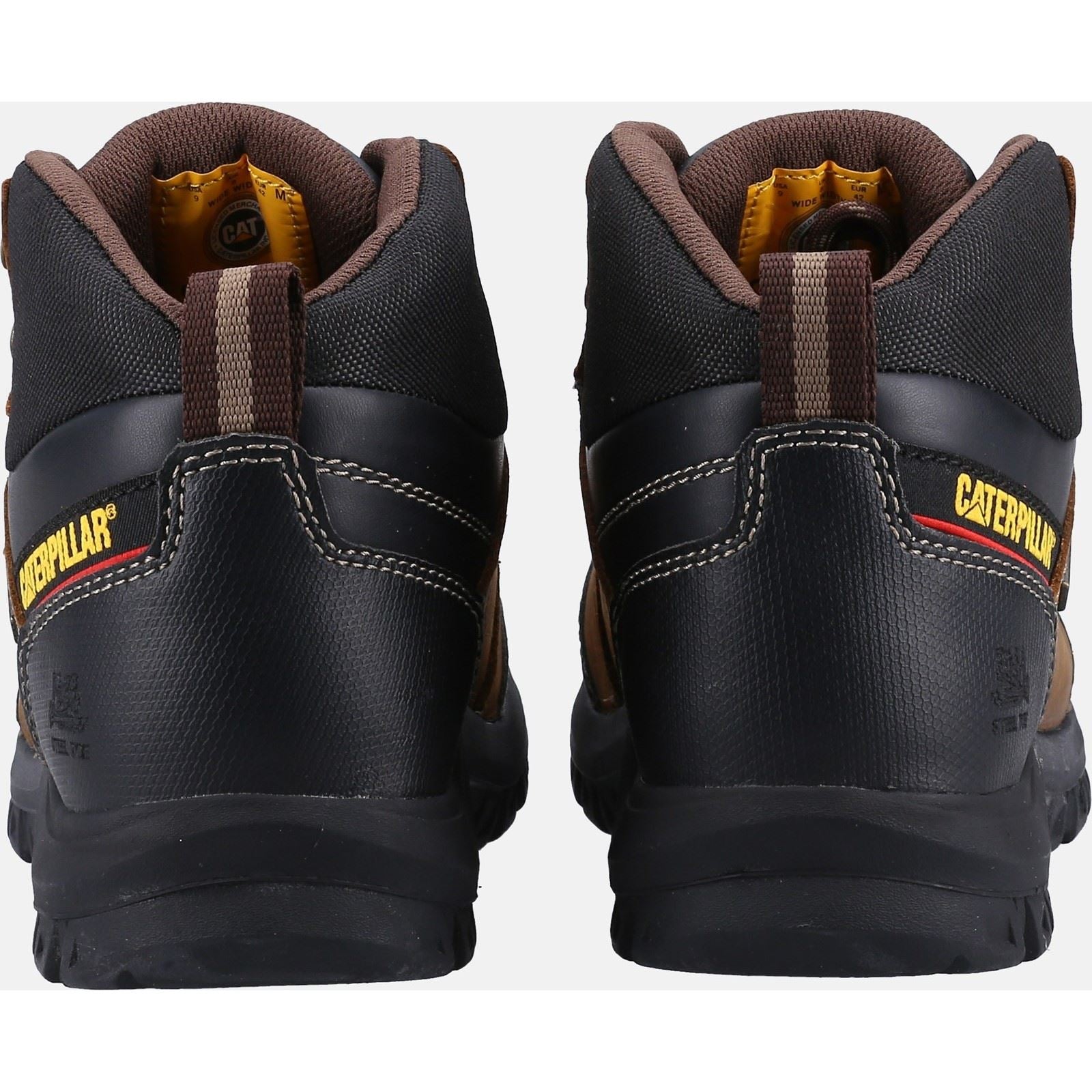 Caterpillar Framework Leather Seal Brown Safety Boots