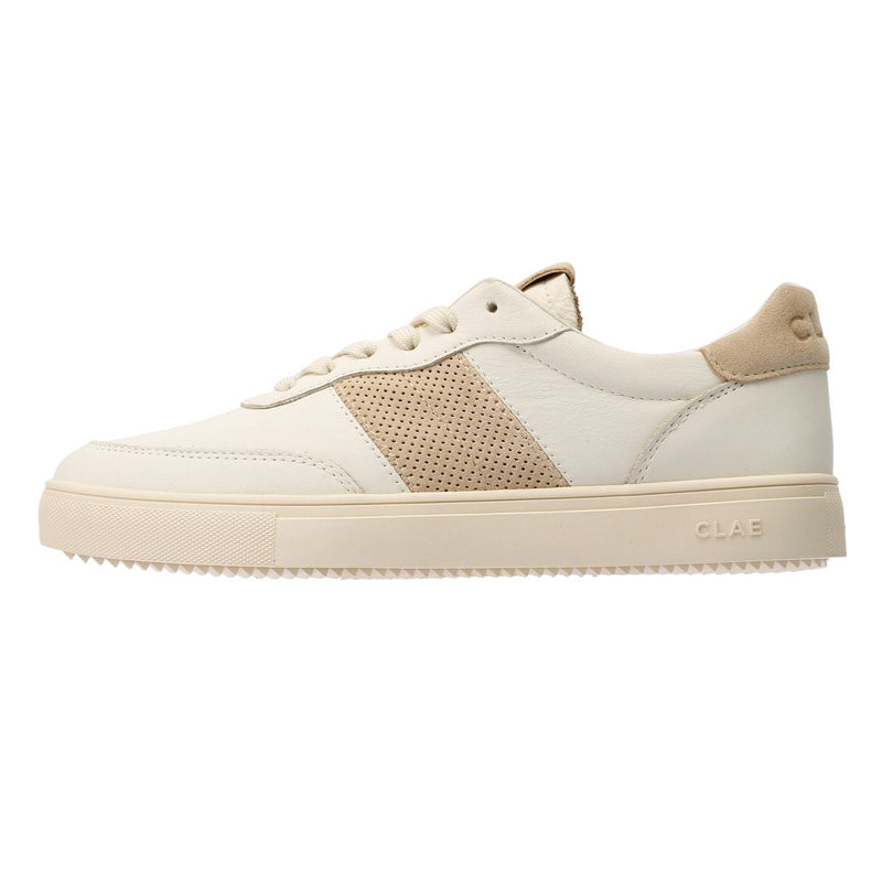 Clae Davis Men's Off White/Safari Sneakers