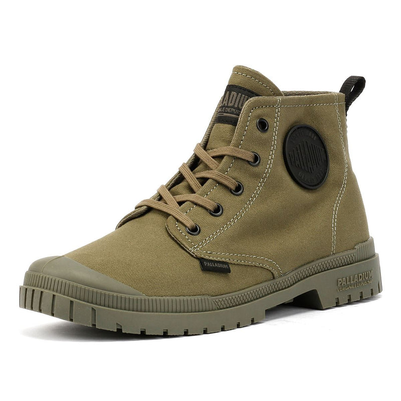 Palladium SP20 Hi CVS Canvas Olive Night Boots