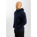 Helly Hansen Workwear Manchester Zip Cotton Men's Blue Hooded Sweatshirt