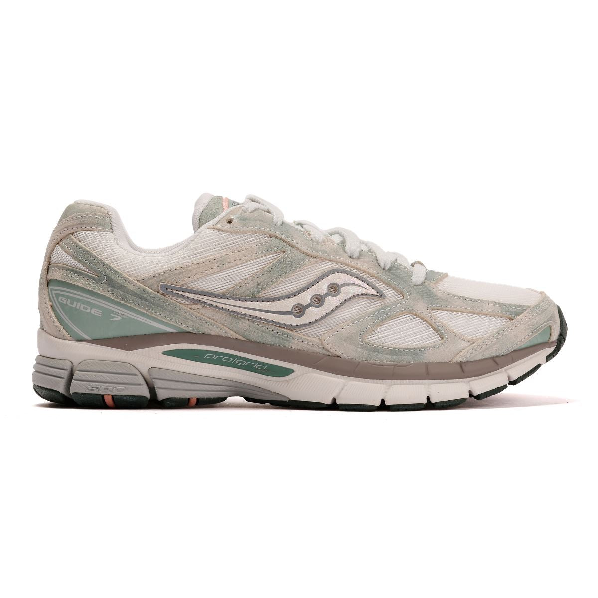 Saucony Progrid Guide 7 White/Verde Sneakers