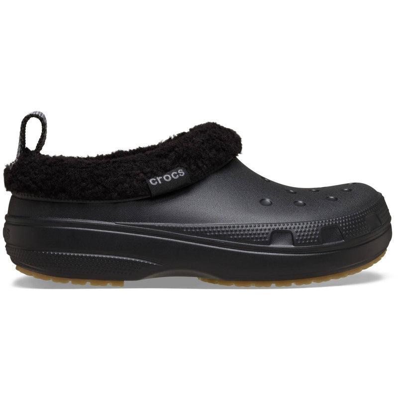 Crocs Classic Lined Shorty Thermoplastic Black Slippers