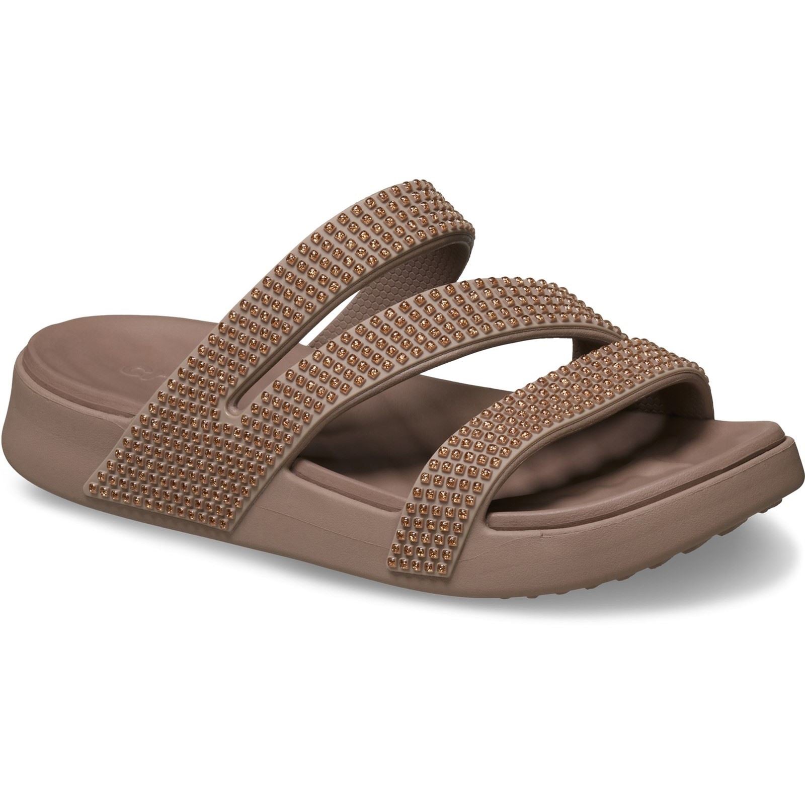 Crocs Getaway Strappy EVA Women's Latte Sandals