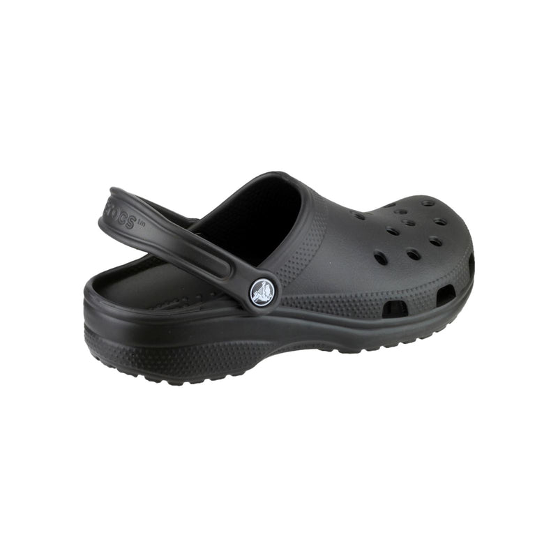 Crocs Classic Croslite Rubber Black Clogs