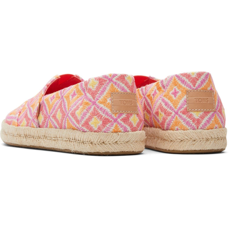 TOMS Alpargata Rope 2.0 Polyester Women's Shell Pink Espadrilles