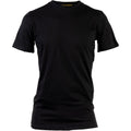 Caterpillar Essentials Short-sleeve Cotton Men's Black T-Shirt