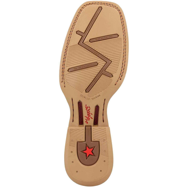 Durango Rebel Pro Leather Men's Burnished Tan Boots