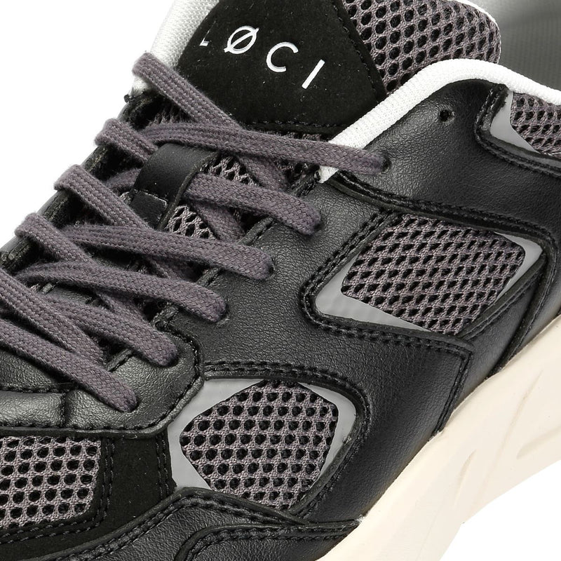 LØCI VØLT Black/Gray Sneakers