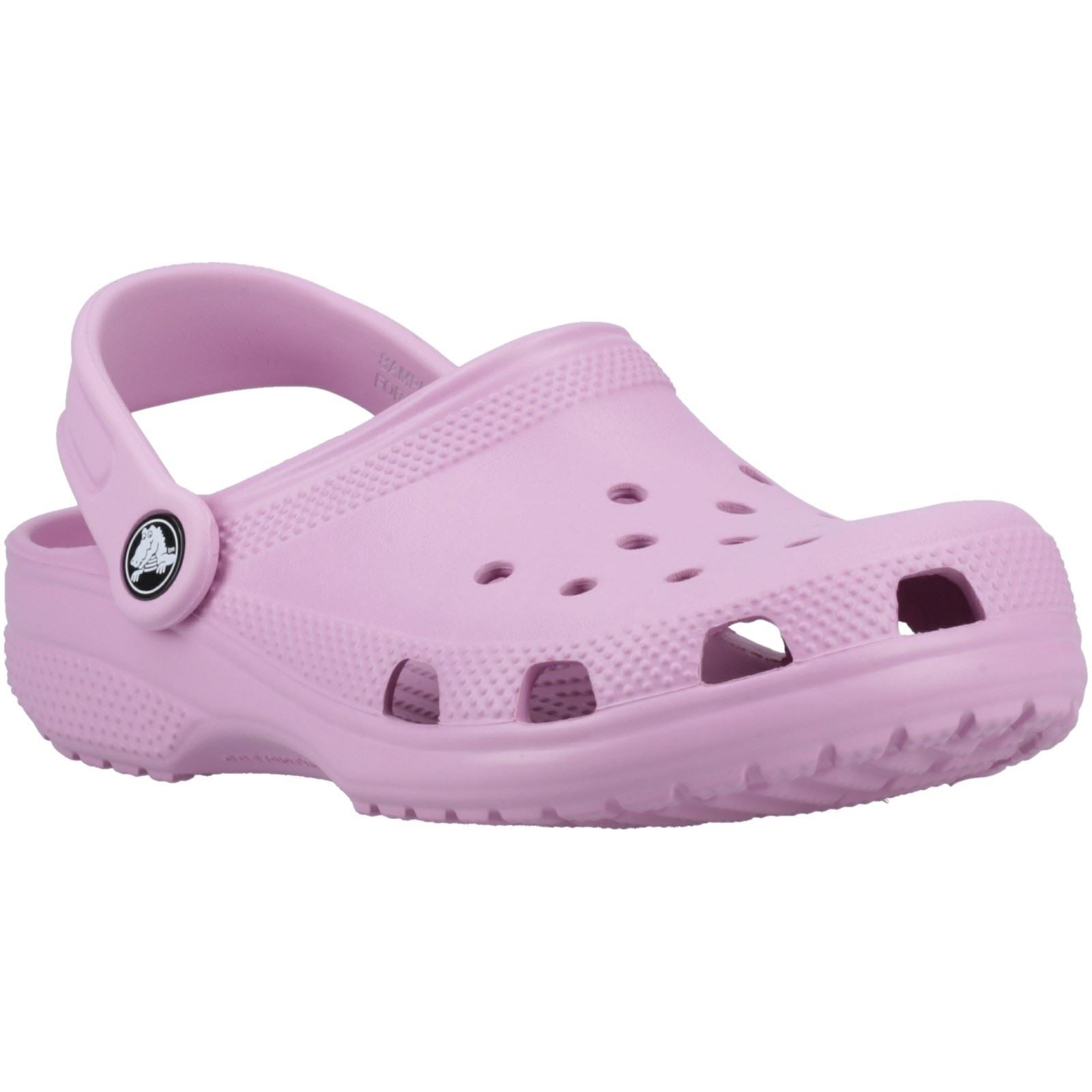 Crocs Kids' Classic Clog Synthetic Hydrangea Loafers