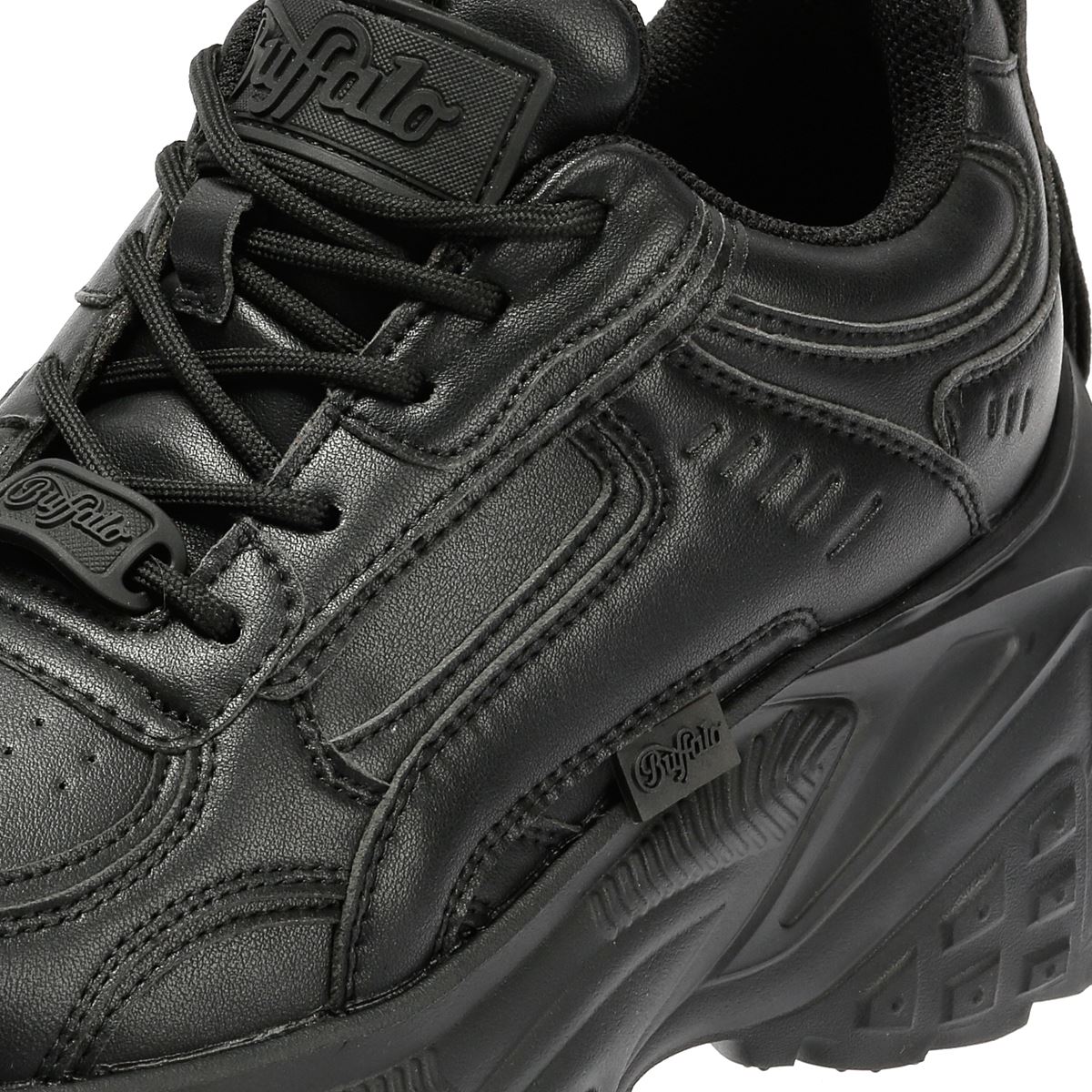 Buffalo Turbo One Women's Black Sneakers