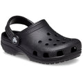 Crocs Toddler Classic Croslite Rubber Black Loafers