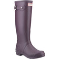 Hunter Original Tall Rubber Women's Black/Grape Wellington Boots