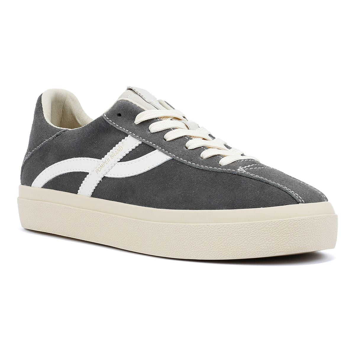Pompeii Dart Suede Men's Gray/Ecru Sneakers
