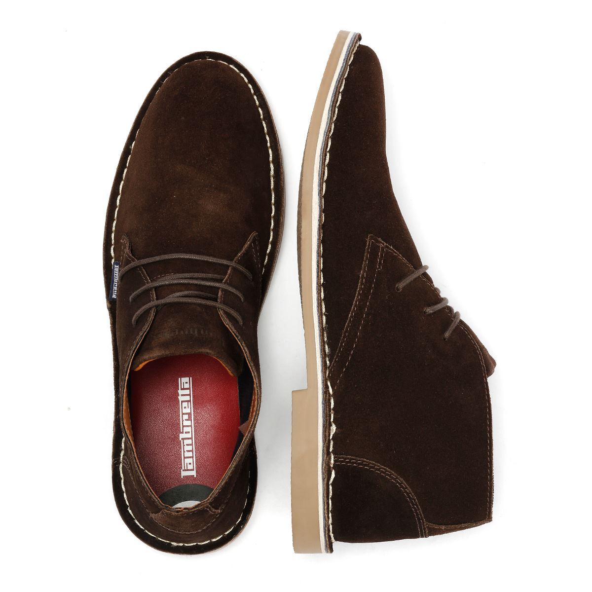 Lambretta Chiswick Suede Men's Brown Boots