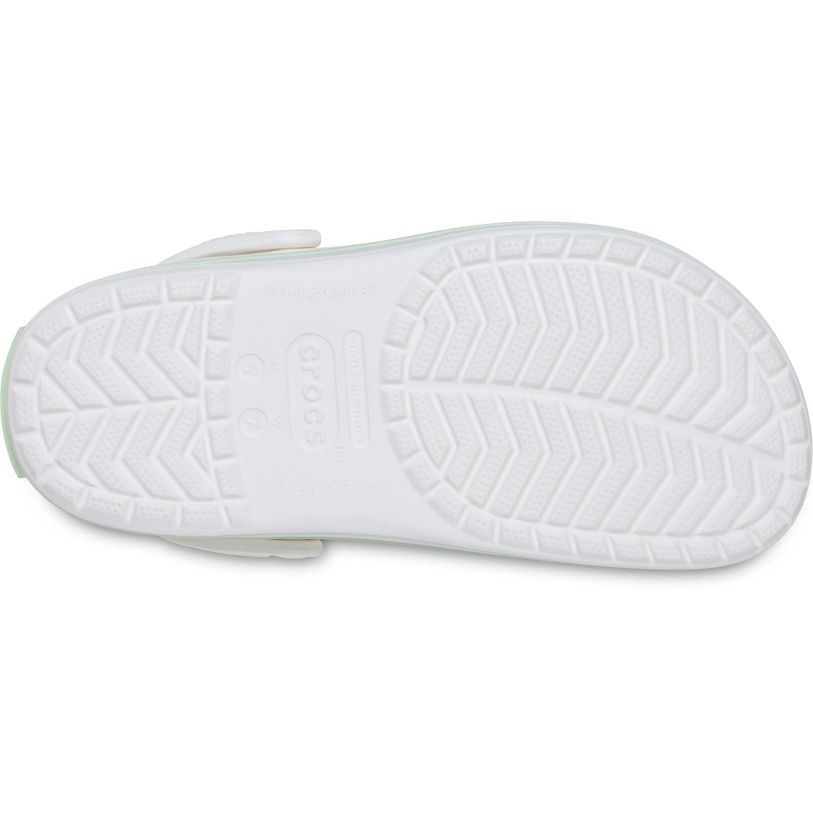 Crocs Crocband EVA Women's White/Serene Green Clogs