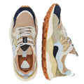 Flower Mountain Yamano 3 Men's Beige/Blue Sneakers