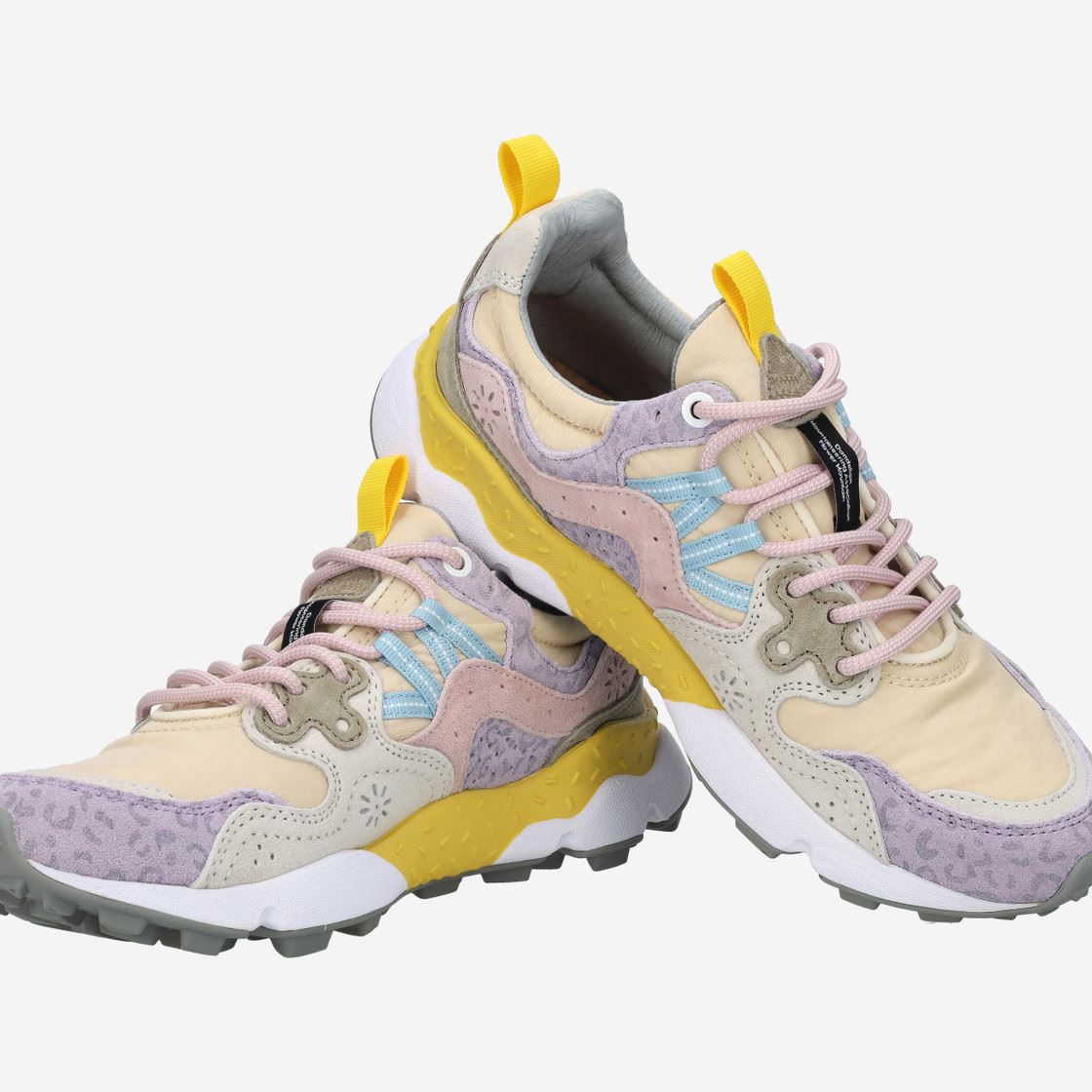 Flower Mountain Yamano 3 Women's Lilac/Blush/Cream Sneakers