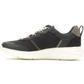 Hush Puppies Elevate Bungee Textile Women's Black Sneakers
