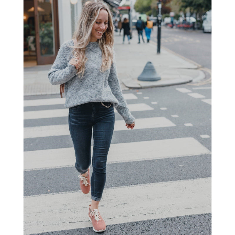 Hush Puppies Good Leather Women's Blush Sneakers