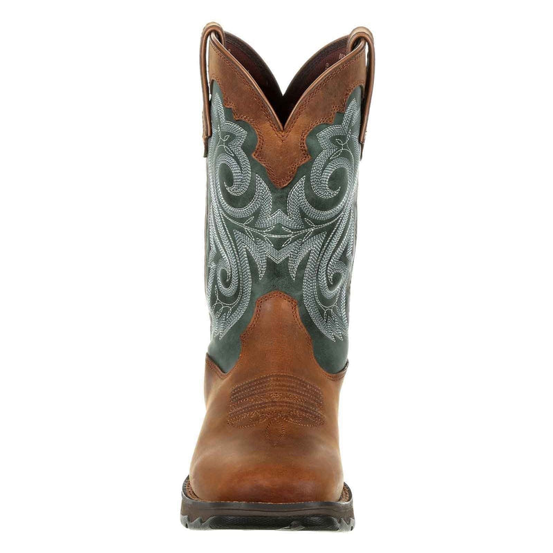 Durango Lady Rebel Leather Women's Brown Evergreen Boots