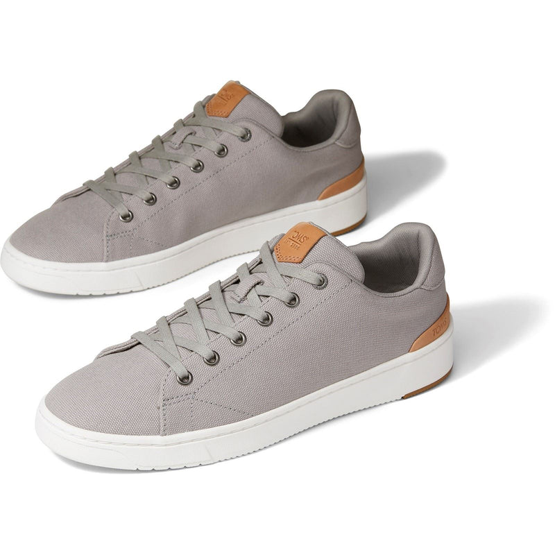 TOMS Travel Lite 2.0 Low 100% Cotton Men's Grey Sneakers