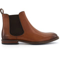 Dune Characteristic Leather Men's Tan Boots
