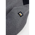Caterpillar Essentials Synthetic Men's Grey Hooded Sweatshirt