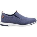 Hush Puppies Benny Canvas Men's Navy Loafers