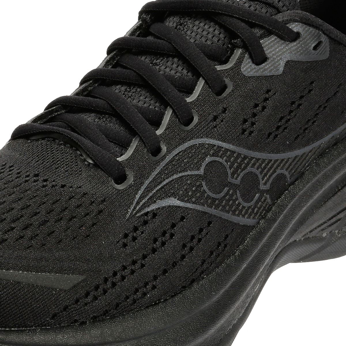 Saucony Hurricane 25 Men's Triple Black Sneakers