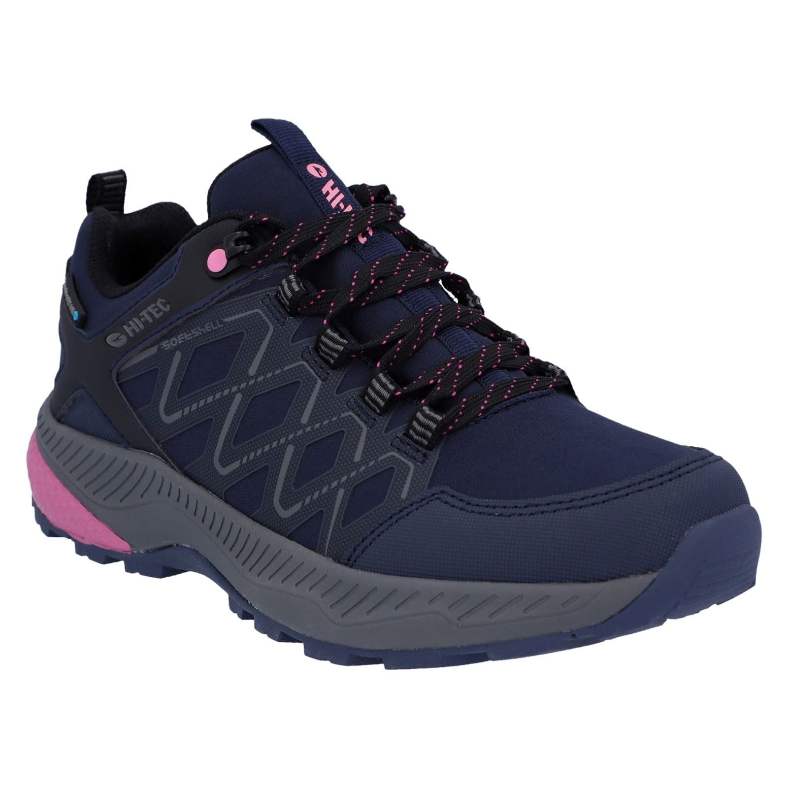 Hi-Tec Diamonde Low Polyester Women's Dark Blue Hiking Shoes