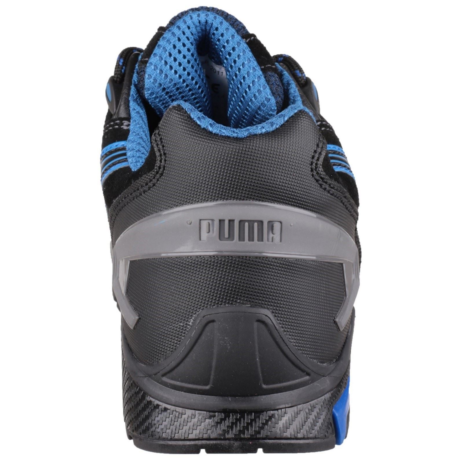 Puma Safety Rio Low Leather Black Safety Sneakers