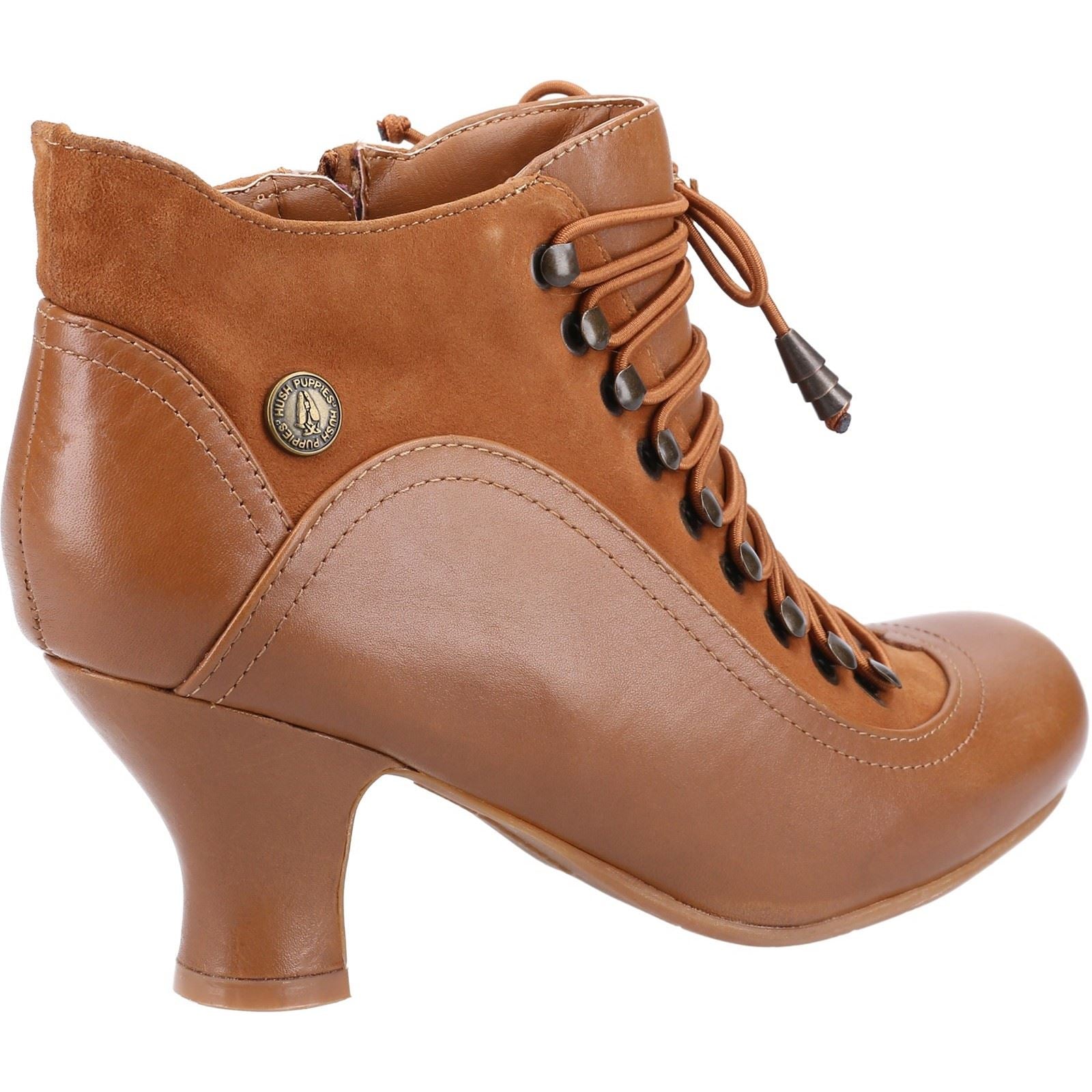 Hush Puppies Vivianna Leather Women's Tan Shoes