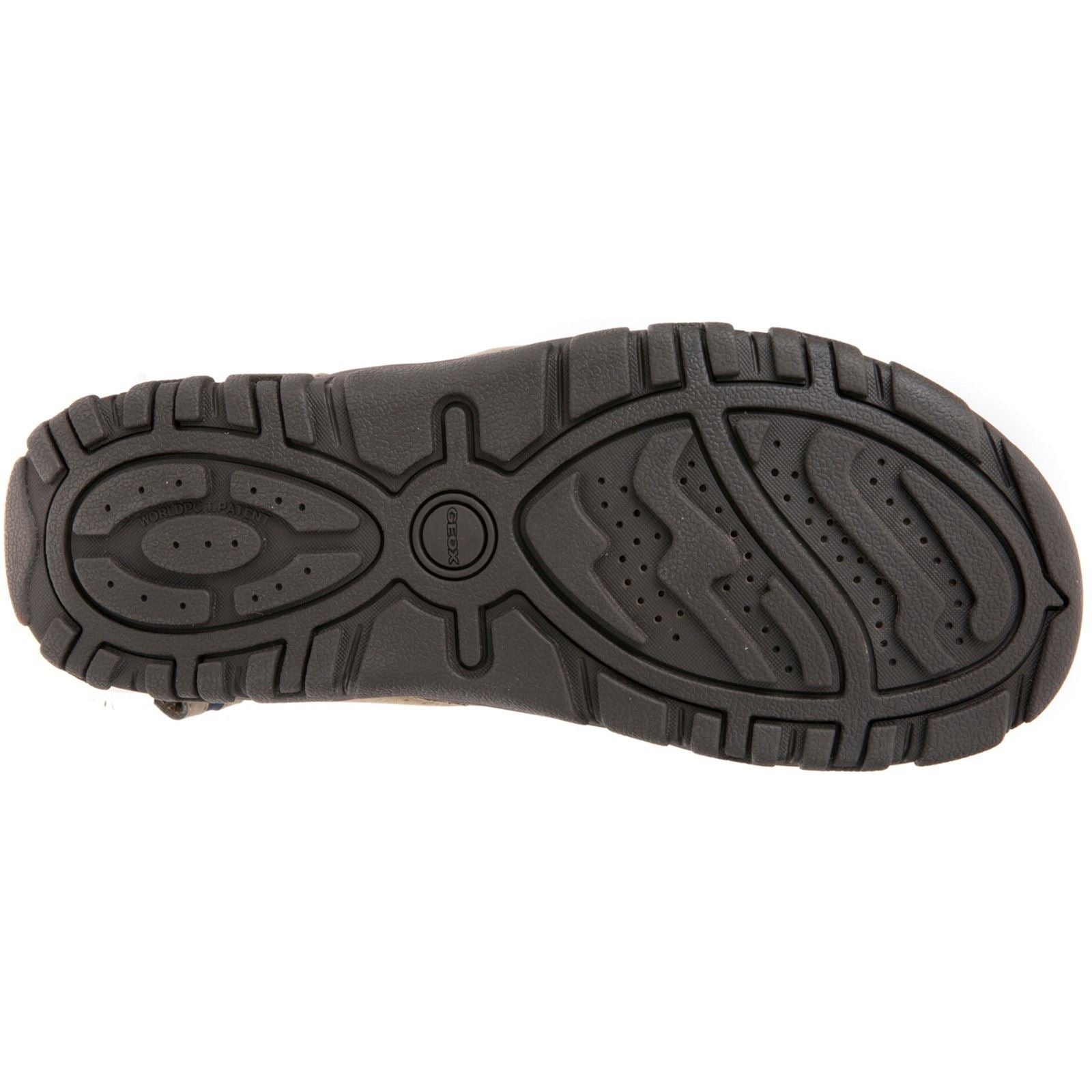 Geox UOMO SANDAL STRADA Men's Sand/Navy Flip Flops