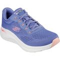 Skechers Arch Fit 2.0 - Big League Textile Women's Blue/Pink Sneakers